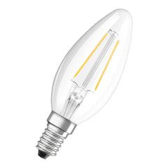 4058075115255 - Průhledná LED žárovka E14 2.5W CLASSIC B, teplá bílá - Žárovka - LEDVANCE e - shop