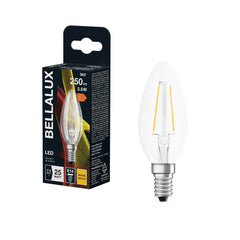 4058075115255 - Průhledná LED žárovka E14 2.5W CLASSIC B, teplá bílá - Žárovka - LEDVANCE e - shop