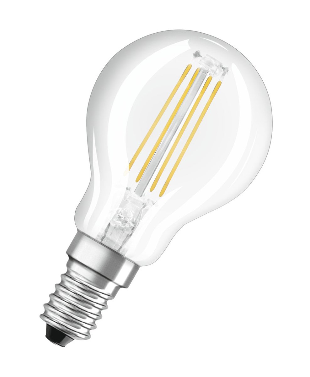 4058075435209 - Průhledná LED žárovka E14 4 W CLASSIC P, studená bílá - Žárovka - LEDVANCE e - shop