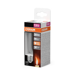 4099854748097 - Průhledná LED žárovka E27 1 W FLAME, komfortní teplá bílá - Žárovka - Czechia LEDVANCE e-shop