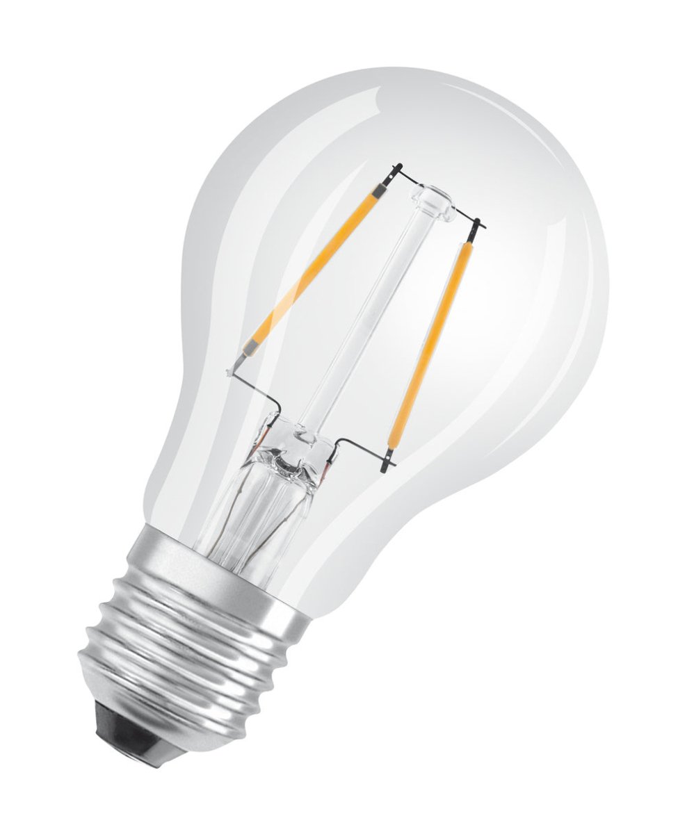4058075461437 - Průhledná LED žárovka E27 1,5 W CLASSIC A, teplá bílá - Žárovka - LEDVANCE e - shop