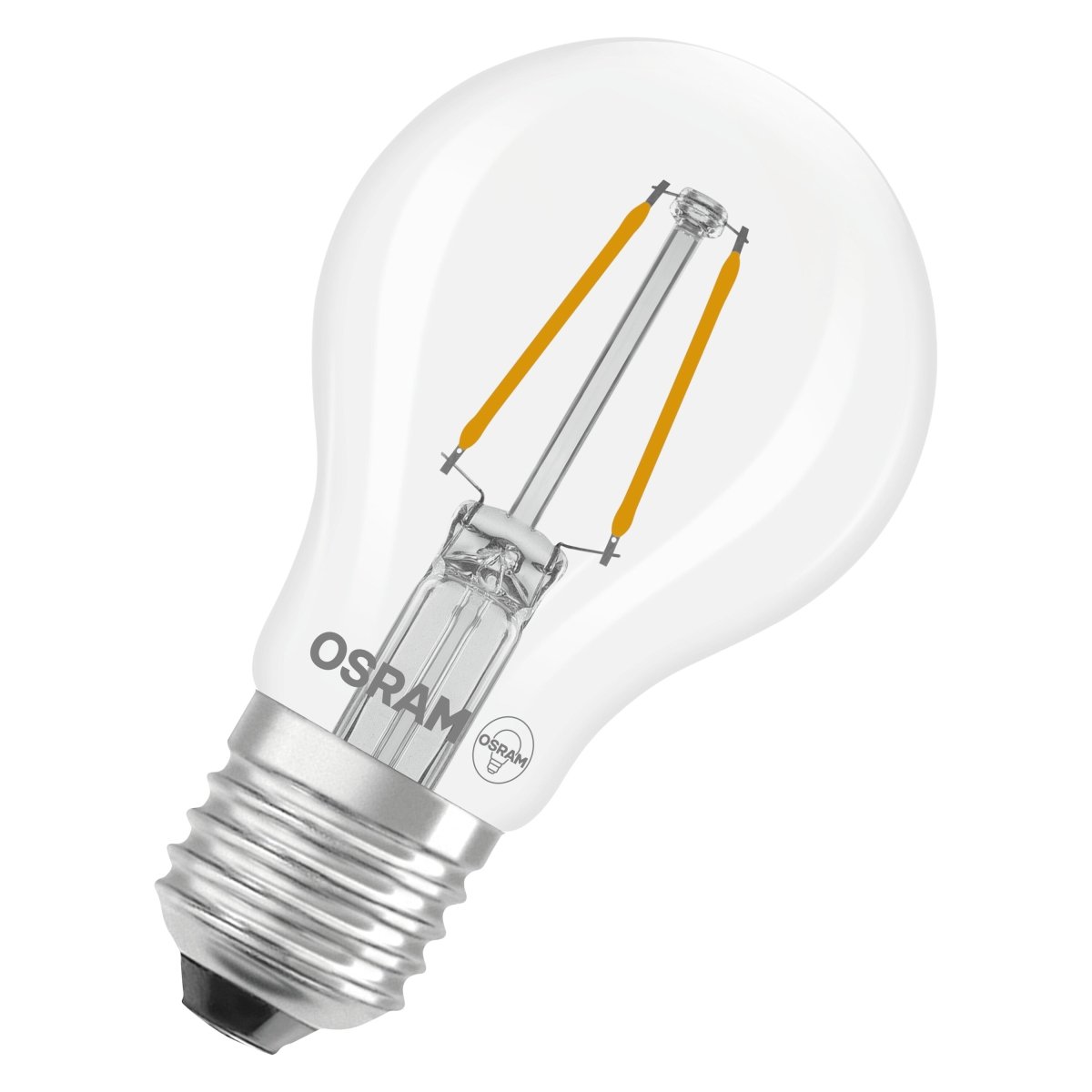 4099854466250 - Průhledná LED žárovka E27 2,5 W CLASSIC A, teplá bílá OSRAM - Žárovka - LEDVANCE e - shop