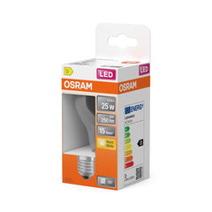 4099854466250 - Průhledná LED žárovka E27 2,5 W CLASSIC A, teplá bílá OSRAM - Žárovka - LEDVANCE e - shop
