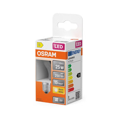 4099854467509 - Průhledná mini LED žárovka E27 2,5 W CLASSIC P, teplá bílá OSRAM - Žárovka - LEDVANCE e - shop