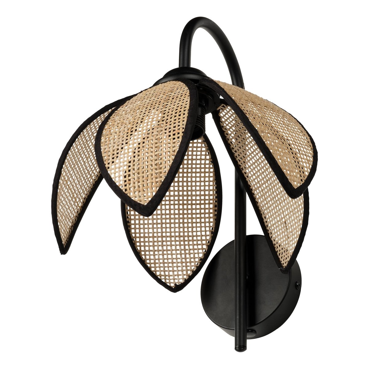 4058075847262 - Ratanové nástěnné svítidlo Rattan Lotus, 1x E27, Hnědé - Czechia LEDVANCE e - shop