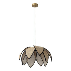 4058075847248 - Ratanové závěsné svítidlo Rattan Lotus 480mm, 1x E27, Hnědé - Czechia LEDVANCE e - shop