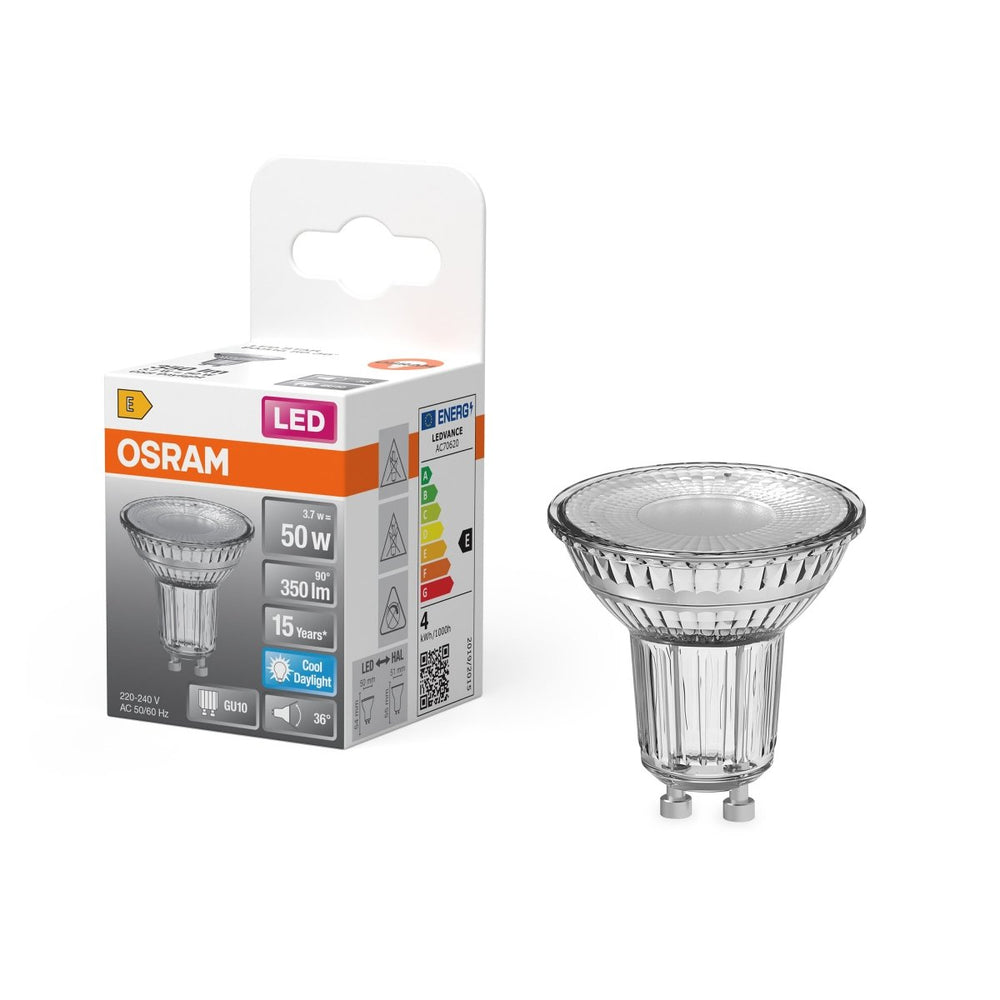 Reflektorová LED bodovkaU10 4,3 W STAR, studená denní bílá OSRAM