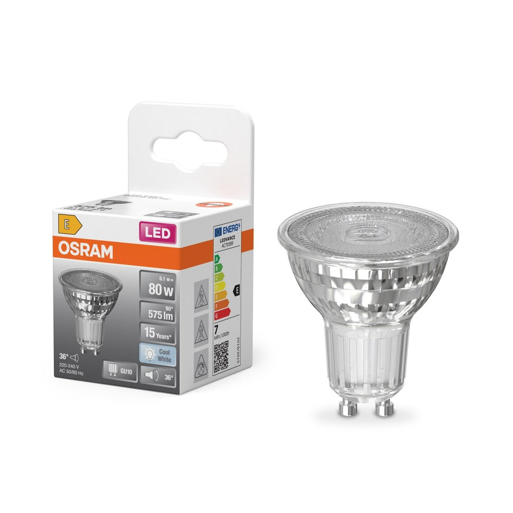 Reflektorová LED bodovkaU10 6,9 W STAR, studená bílá OSRAM