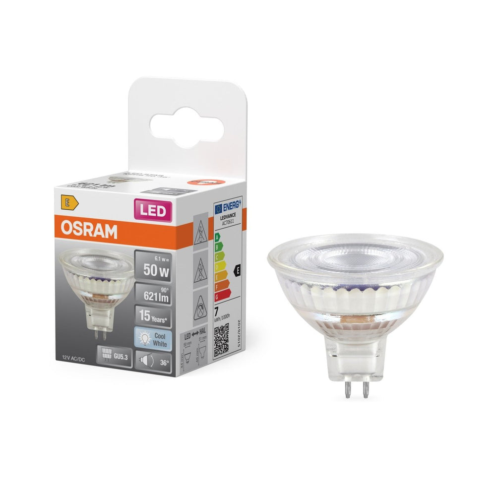 Reflektorová LED bodovkaU5.3 6,5 W STAR, studená bílá OSRAM