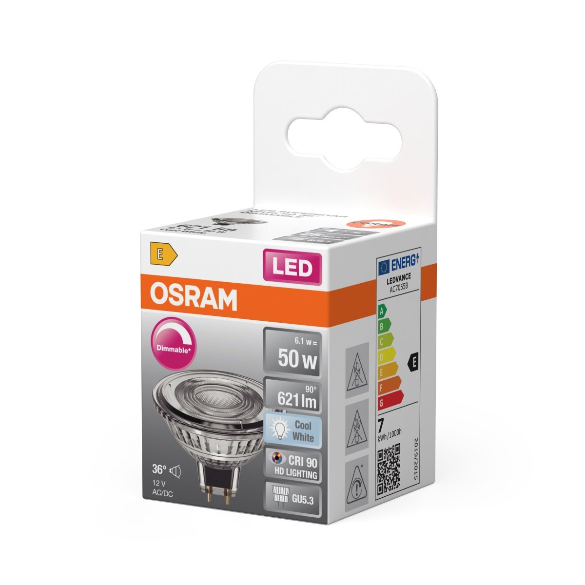 4099854456916 - Reflektorová LED bodovkaU5.3 8 W SUPERSTAR, studená bílá OSRAM - Žárovka - LEDVANCE e - shop