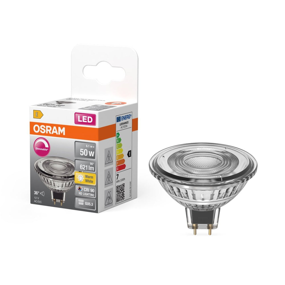 Reflektorová LED bodovkaU5.3 8 W SUPERSTAR, teplá bílá OSRAM