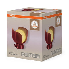 4058075851740 - Retro stolní lampička Chalice Červená - Stojací lampa - Czechia LEDVANCE e - shop