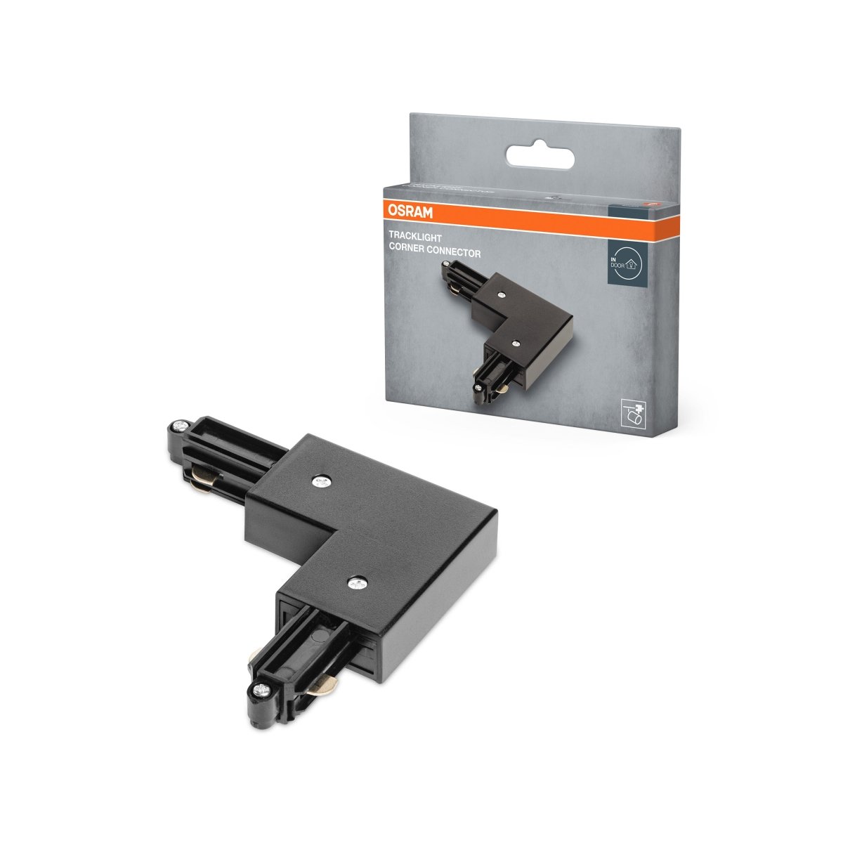 4099854508790 - Rohový konektor kolejnicových systémů CORNER, černý OSRAM - Kolejnicový systém svítidel - LEDVANCE e - shop