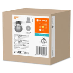 4099854089183 - Šedé LED podhledové svítidlo 10 W SPOT 93mm, teplá bílá - Podhledové svítidlo - LEDVANCE e - shop