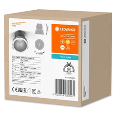 4099854089060 - Šedé LED podhledové svítidlo 5 W SPOT 70mm, teplá bílá - Podhledové svítidlo - LEDVANCE e - shop