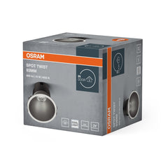 4099854447099 - Šedé LED podhledové svítidlo TWIST 93mm, studená bílá OSRAM - Podhledové svítidlo - LEDVANCE e - shop
