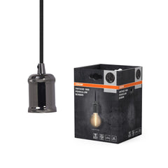 4099854419430 - Šedé stropní svítidlo E27 max 15 W VINTAGE BOBBIN OSRAM - Lustr - LEDVANCE e - shop
