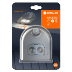 4058075267824 - Šedé venkovní nástěnné LED světlo DOOR DOWN IP54 se senzorem - Nástěnné venkovní svítidlo - LEDVANCE e - shop