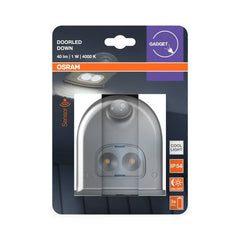 4099854531378 - Šedé venkovní nástěnné LED světlo DOOR DOWN IP54 se senzorem OSRAM - Nástěnné venkovní svítidlo - LEDVANCE e - shop