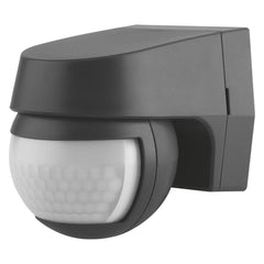 4099854454073 - Senzorové nástěnné svítidlo 110° IP44 tmavě šedé - Senzor - LEDVANCE e - shop