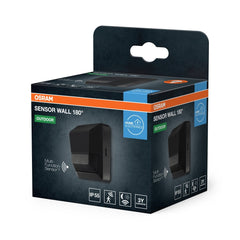 4099854454196 - Senzorové nástěnné svítidlo 180° IP55 tmavě šedé - Senzor - LEDVANCE e - shop