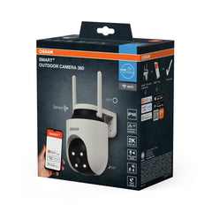 4058075850552 - SMART+ Chytrá WiFi kamera 360° venkovní, bílá - Doplněk - Czechia LEDVANCE e-shop