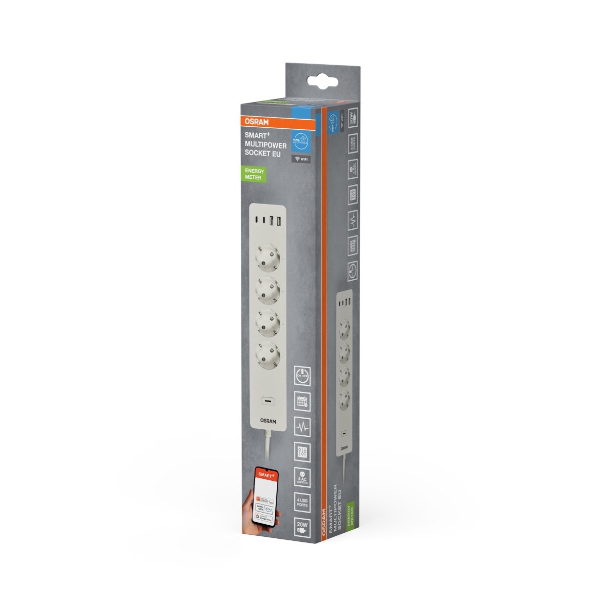 4099854418198 - SMART+ Chytrá zásuvka WiFi Multipower - Zásuvka - Czechia LEDVANCE e-shop