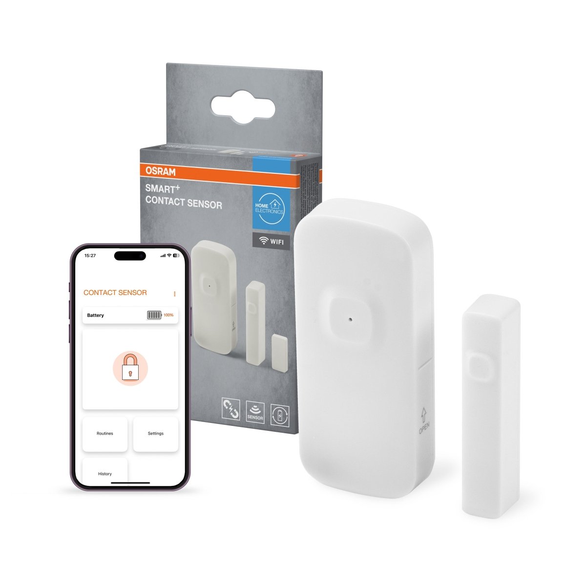 4099854419188 - SMART+ Chytrý okenní/dveřní senzor WiFi bílá - Doplněk - Czechia LEDVANCE e-shop