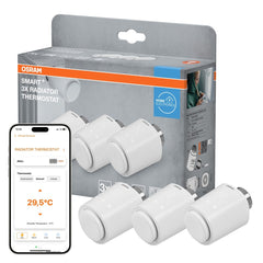 4099854418945 - SMART+ Chytrý termostat WiFi Bílá (3ks) - Doplněk - Czechia LEDVANCE e-shop