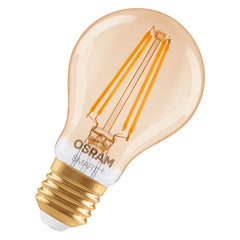 4099854529948 - Smart LED žárovka SMART+ MATTER Filament Classic A53, 6W, Teplá bílá, Zlatá, E27 - Czechia LEDVANCE e - shop