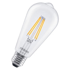4099854530043 - Smart LED žárovka SMART+ MATTER Filament Classic Edison 60, 6W, Teplá bílá, E27 - Czechia LEDVANCE e - shop