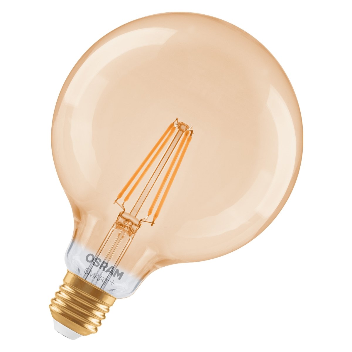 4099854529986 - Smart LED žárovka SMART+ MATTER Filament Classic Globe 53, 6W, Teplá bílá, Zlatá, E27 - Czechia LEDVANCE e - shop