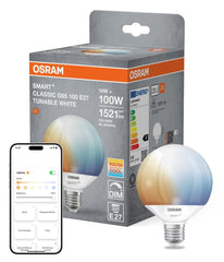 4058075851184 - Smart LED žárovka SMART+ MATTER Globe 95 100, 14W, Nastavitelná bílá, E27 - Czechia LEDVANCE e - shop