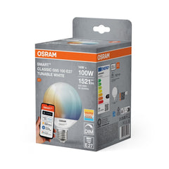 4058075851184 - Smart LED žárovka SMART+ MATTER Globe 95 100, 14W, Nastavitelná bílá, E27 - Czechia LEDVANCE e - shop