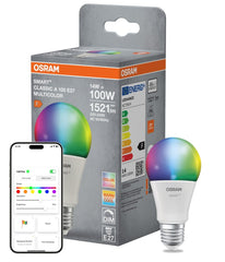 4099854461255 - Smart LED žárovka SMART+ MATTER Multicolor Classic A100, 14W, E27 - Czechia LEDVANCE e - shop