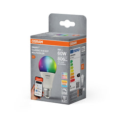 4099854461286 - Smart LED žárovka SMART+ MATTER Multicolor Classic A60, 9W, E27 - Czechia LEDVANCE e - shop