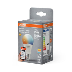 4058075851160 - Smart LED žárovka SMART+ MATTER Tunable White Classic A75, 9.5W, E27 - Czechia LEDVANCE e - shop