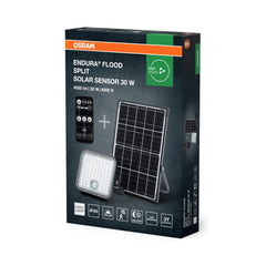 4099854429439 - Solární Reflektor ENDURA Flood Split Sensor 30W, Studená Bílá s dálkovým ovládáním - Reflektor - Czechia LEDVANCE e - shop