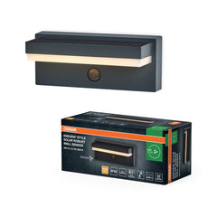 4099854415715 - Solární venkovní svítidlo ENDURA Style Solar + USB Robust, IP54, Tmavě šedé - Czechia LEDVANCE e - shop