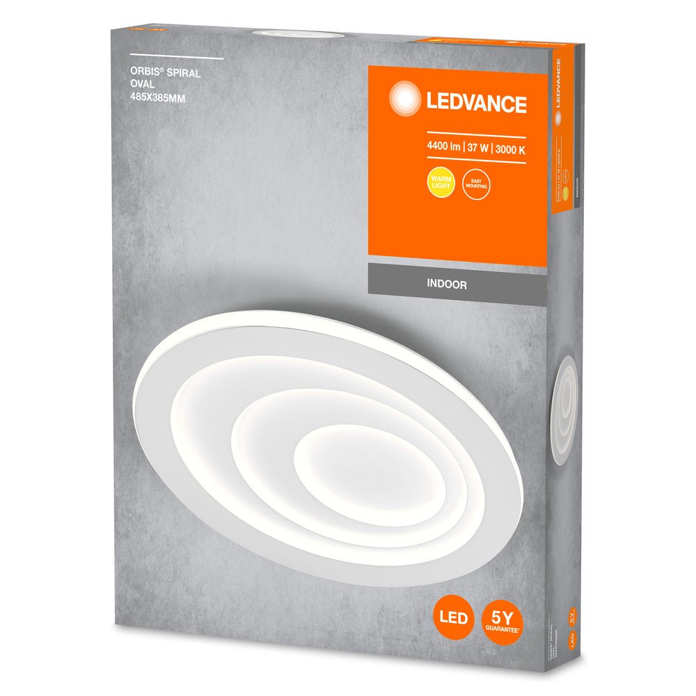 4099854093517 - Spirálové LED stropní svítidlo ORBIS 485 x 385, teplá bílá - Stropní svítidlo - LEDVANCE e - shop