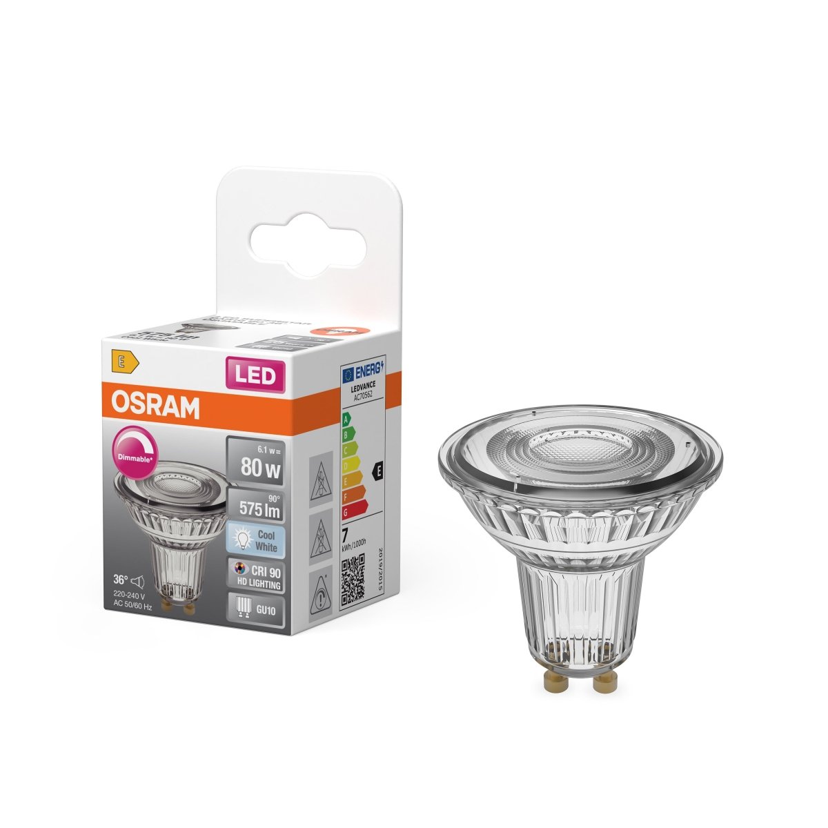 4099854456954 - Stmívatelná LED HD bodovkaU10 8,3 W SUPERSTAR, studená bílá OSRAM - Žárovka - LEDVANCE e - shop