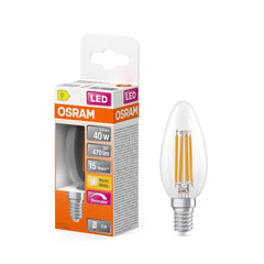 4099854445712 - Stmívatelná LED svíčková žárovka E14 4,8 W CLASSIC B, teplá bílá OSRAM - Žárovka - LEDVANCE e - shop
