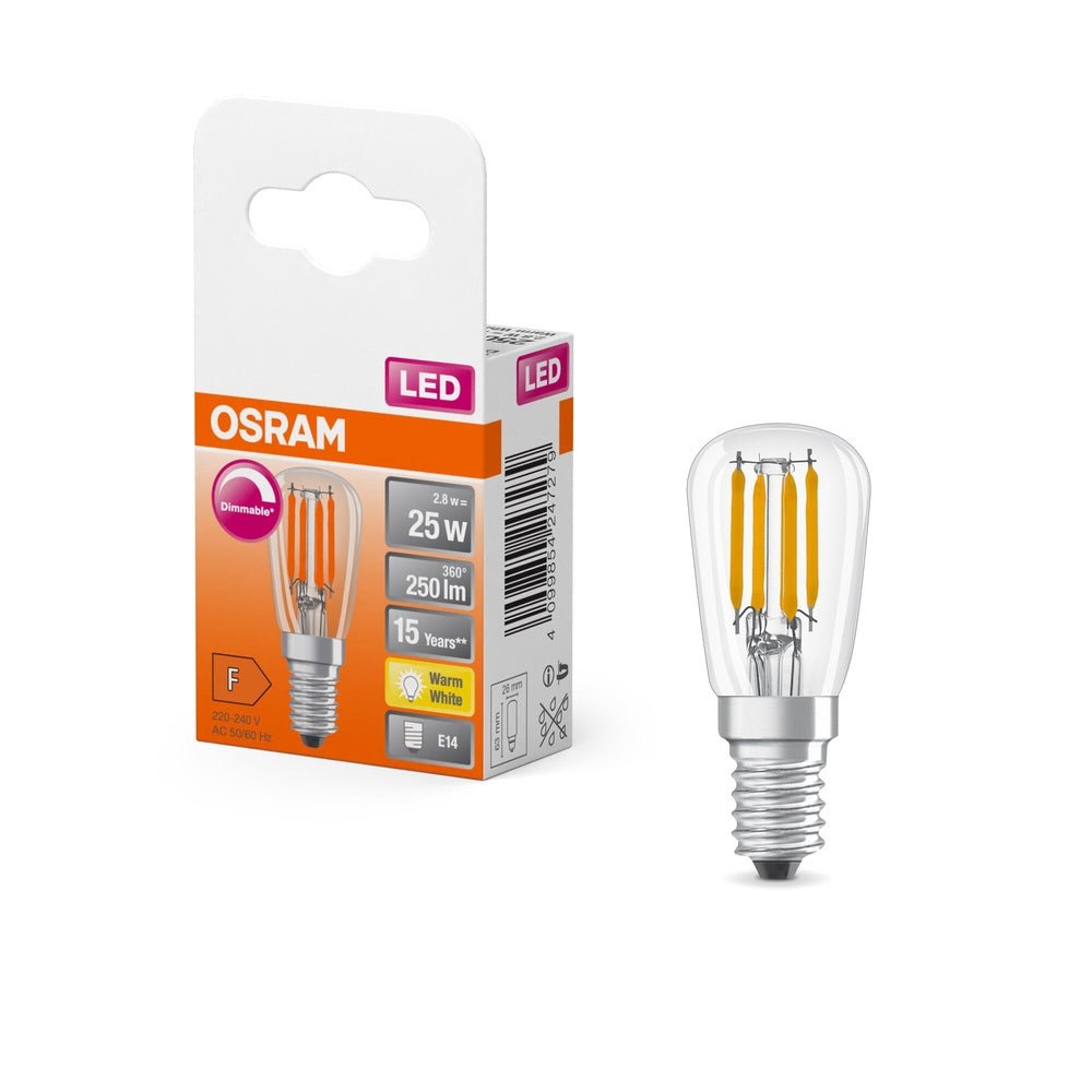 Stmívatelná LED žárovka 2.8W E14 SPECIAL, teplá bílá