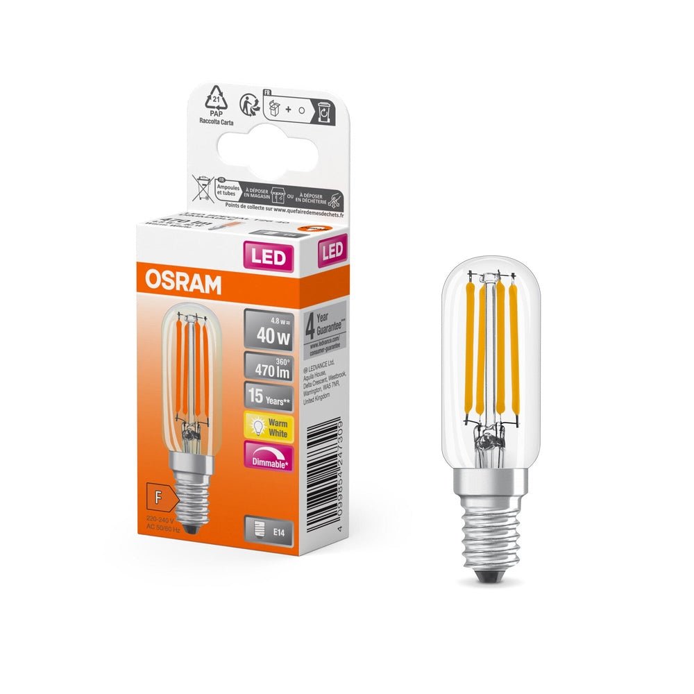 Stmívatelná LED žárovka 4.8W E14 SPECIAL, teplá bílá