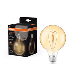 4058075836921 - Stmívatelná LED žárovka zlatá E27 4.9W VINTAGE GLOBE, teplá bílá - Žárovka - LEDVANCE e - shop