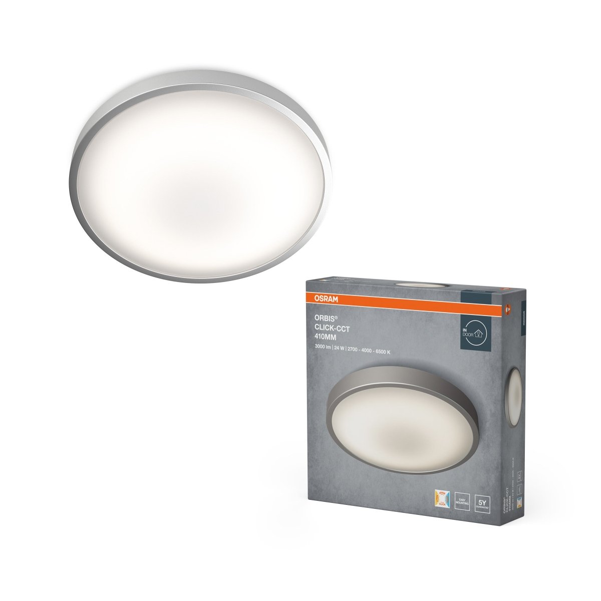 4099854446917 - Stmívatelné LED stropní světlo ORBIS 410 24W s ovladáním OSRAM - Stropní svítidlo - LEDVANCE e - shop