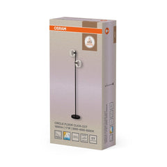 4058075847361 - Stojací lampa Circle, 17W, Nastavitelná bílá (ClickCCT), Černá - Czechia LEDVANCE e - shop