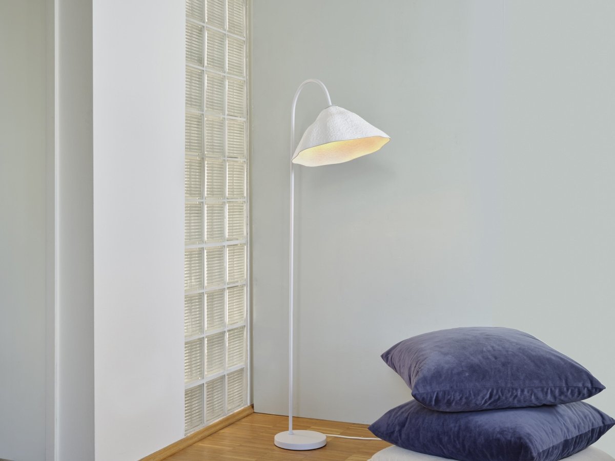 4099854454769 - Stojací lampa Decor Lotus Leaf E27 stmívatelná, Bílá - Stojací lampa - Czechia LEDVANCE e - shop