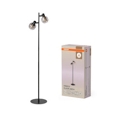 4058075847125 - Stojací lampa Firefly, 2x E14, Černá - Czechia LEDVANCE e - shop