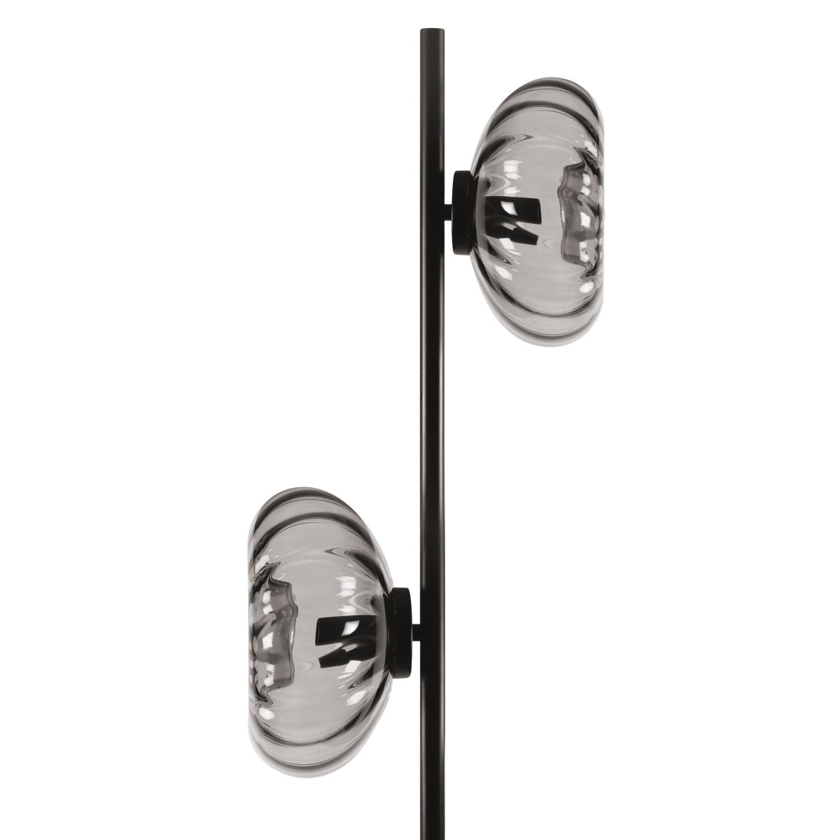 4058075850064 - Stojací lampa Smoke Glass, 2x E14, Černá - Czechia LEDVANCE e - shop
